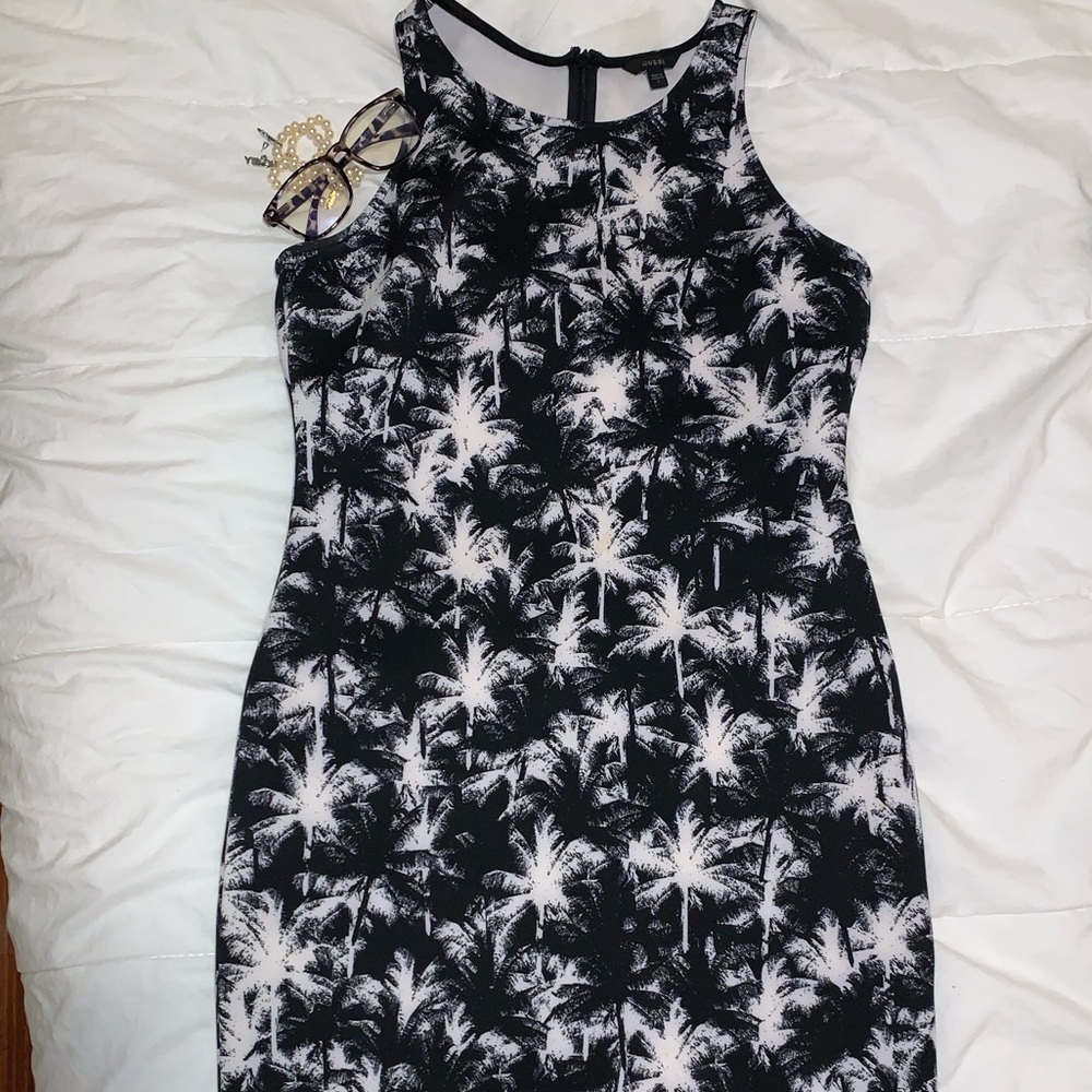 Guess Palm Tree Dress